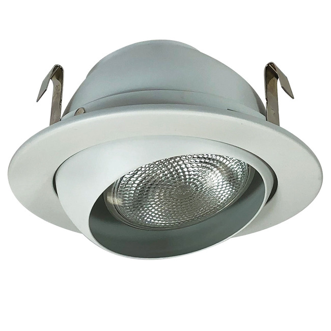 4IN Round Line Voltage PAR Adjustable Eyeball Trim by Nora Lighting