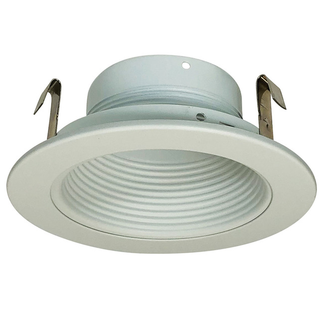 4IN Round Line Voltage PAR Step Baffle Trim by Nora Lighting