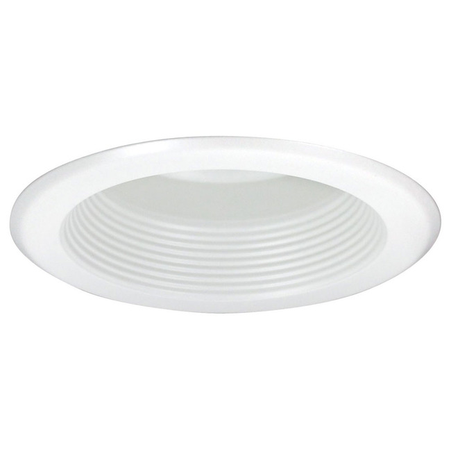 5IN RD Baffle Splay Trim with Flange by Nora Lighting