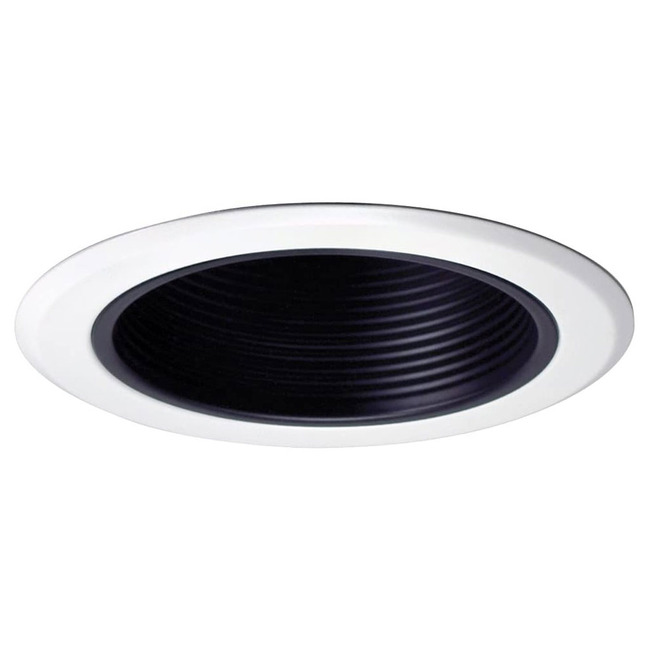 5IN RD Stepped Metal Downlight Trim by Nora Lighting