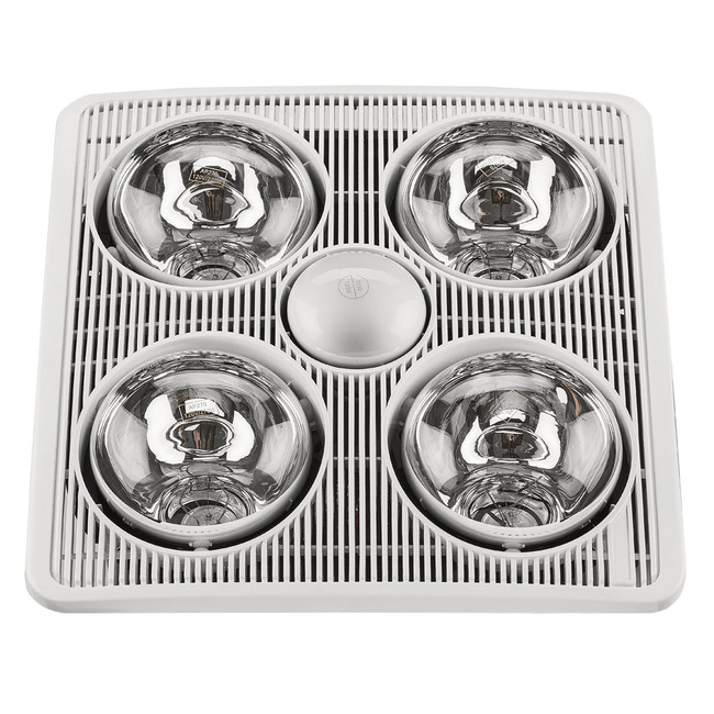 A716B Exhaust Fan with Heater and Light by Aero Pure