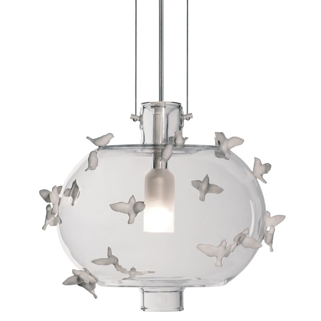 Freeze Frame Birds Pendant by Lladro