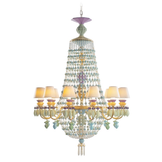 Winter Palace Cote dAzur Chandelier by Lladro