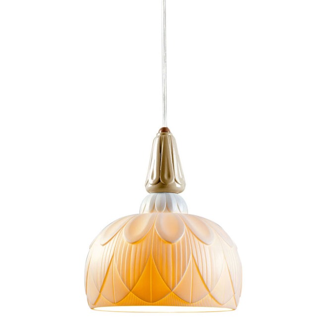 Ivy and Seed Single Pendant by Lladro