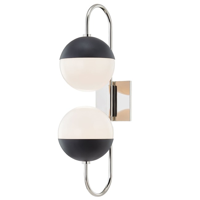 Renee Curved Wall Sconce by Mitzi