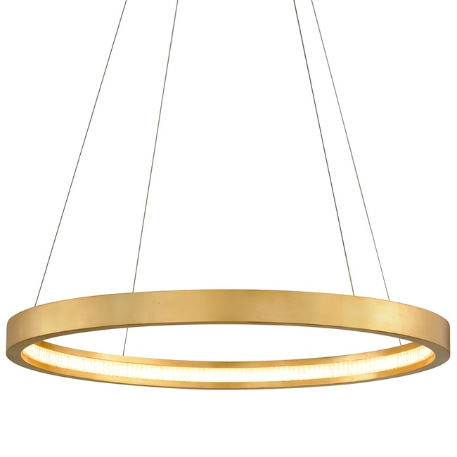 Jasmine Round Pendant by Corbett Lighting