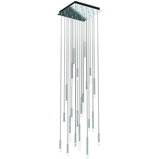 Steelos Modular Square Multi-Light Pendant by Blackjack Lighting