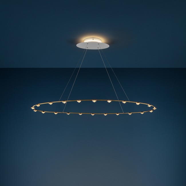 Petites Lentilles Chandelier by Catellani & Smith