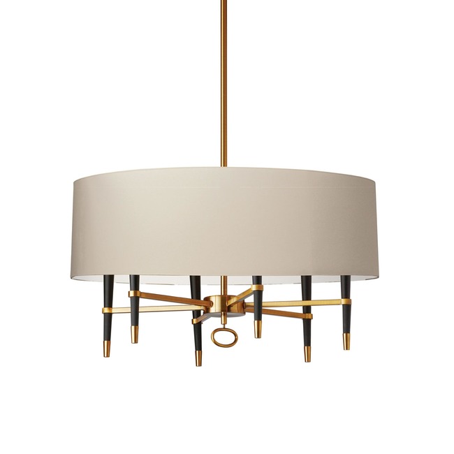 Langford With Shade Chandelier by Dainolite