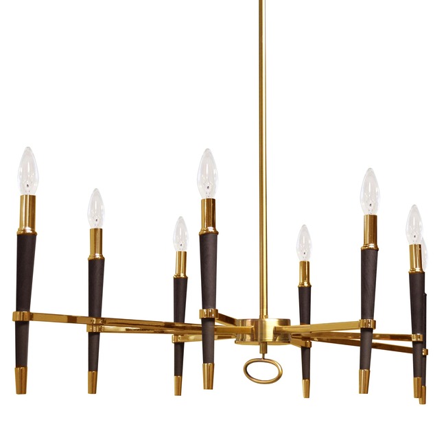 Langford Oval Chandelier by Dainolite
