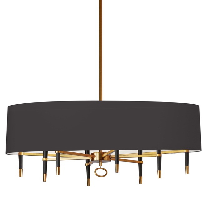 Langford Linear Chandelier With Shade by Dainolite