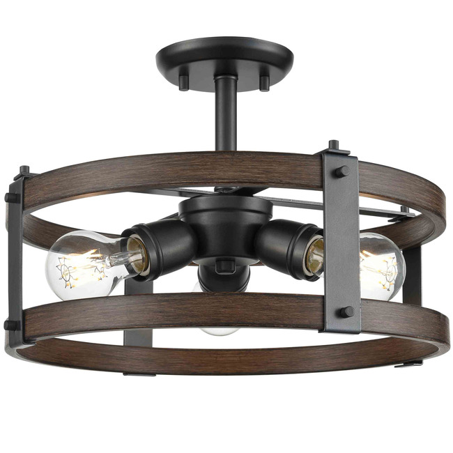 Oakhurst Semi Flush Ceiling Light by DVI Lighting