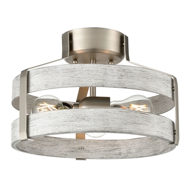 Fort Garry Semi Flush Ceiling Light by DVI Lighting