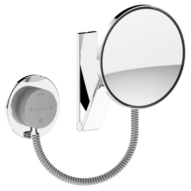 ilook Move 50 Round Cosmetic Mirror by Keuco