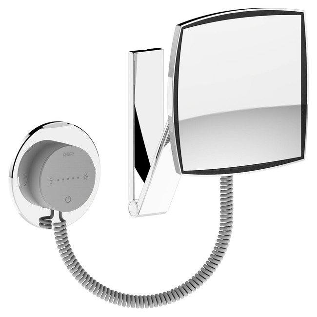 ilook Move 50 Square Cosmetic Mirror by Keuco
