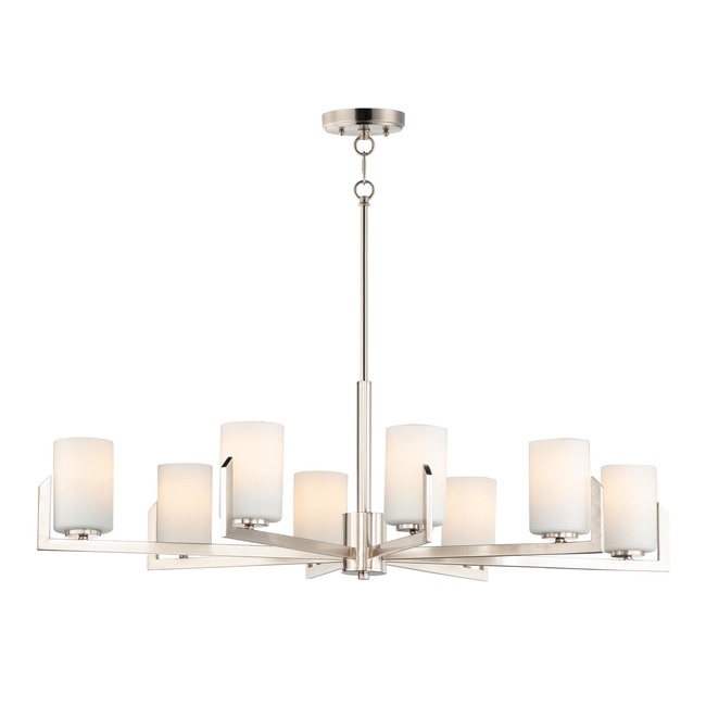 Dart Oval Chandelier by Maxim Lighting