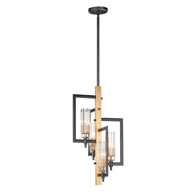 Flambeau 4-Light Pendant by Maxim Lighting