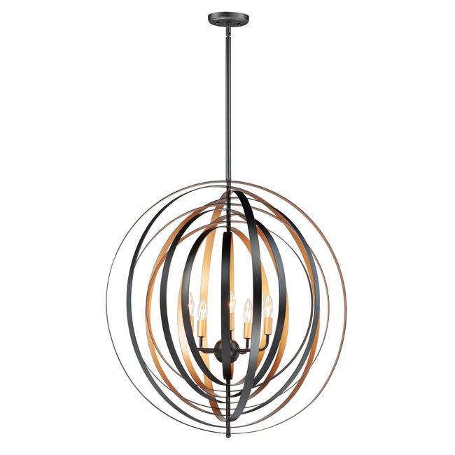 Radial Round Pendant by Maxim Lighting