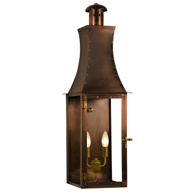 Churchill Flush Outdoor Wall Light by The CopperSmith
