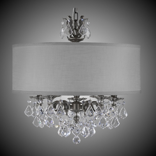 Llydia 5 Light Chandelier by American Brass & Crystal