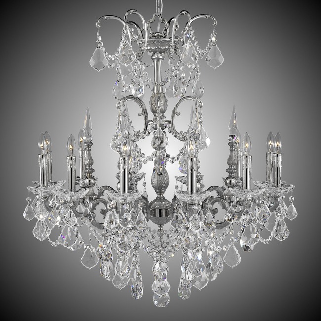 Venetian Chandelier by American Brass & Crystal