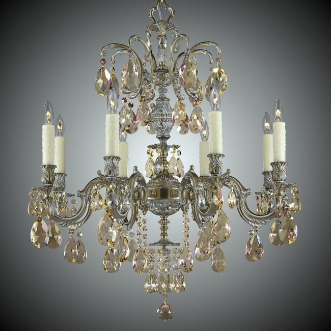 Marlena Chandelier by American Brass & Crystal