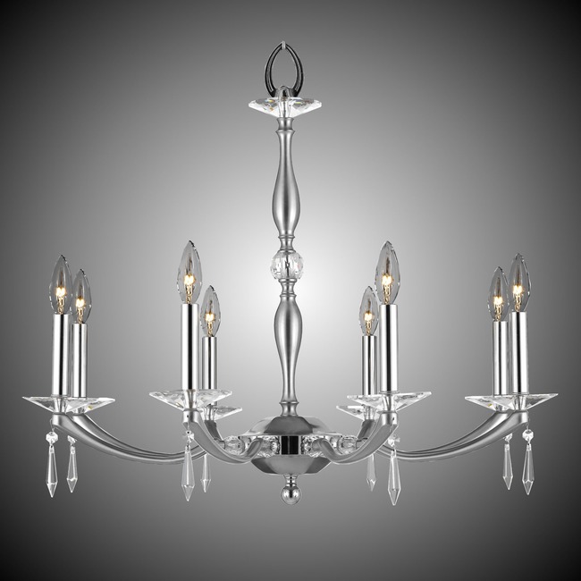 Kensington Chandelier by American Brass & Crystal