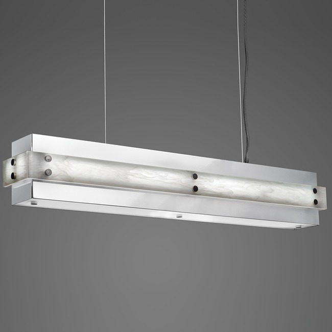 Strata Linear Banded Pendant by UltraLights