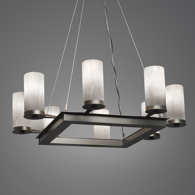 Radius Square Chandelier by UltraLights