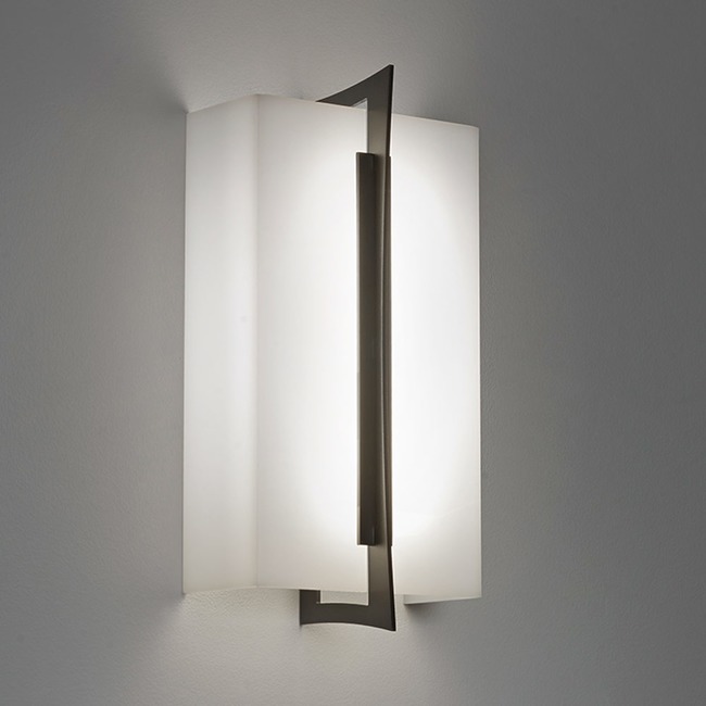 Genesis Rectangle Wall Sconce by UltraLights