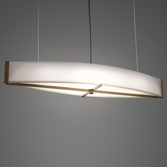 Ellipse Wide Tapered Pendant by UltraLights