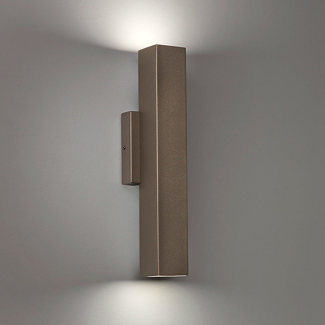 Cylo Solid Square Wall Sconce by UltraLights