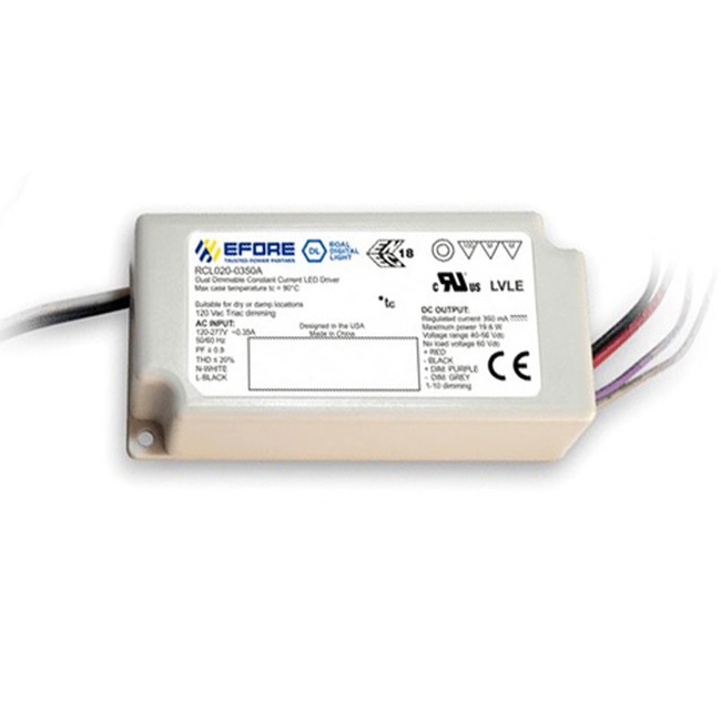 15W 350mA Constant Current Phase and 0-10V Dim LED Driver by Astro Lighting