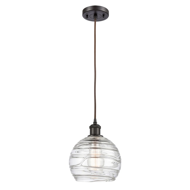 Athens Deco Swirl Cord Hung Pendant by Innovations Lighting