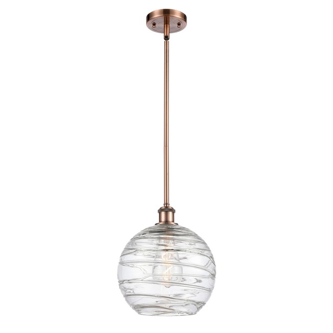 Athens Deco Swirl Stem Hung Pendant by Innovations Lighting