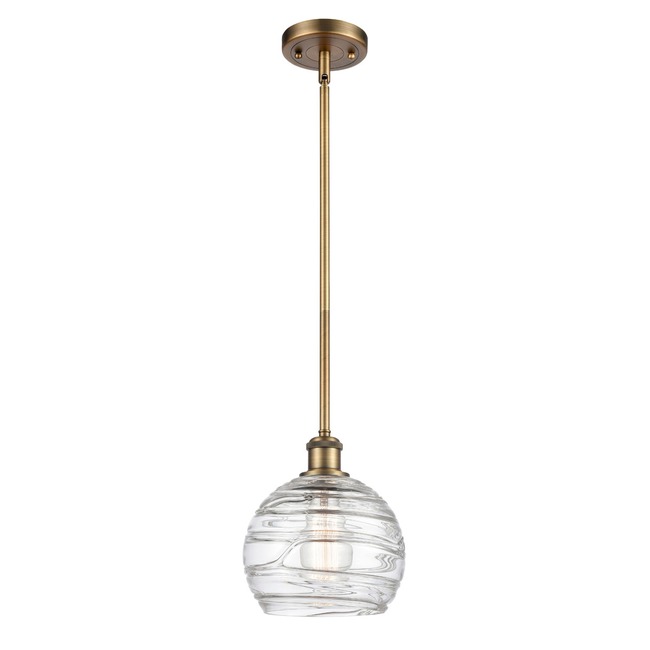 Athens Deco Swirl Stem Hung Pendant by Innovations Lighting