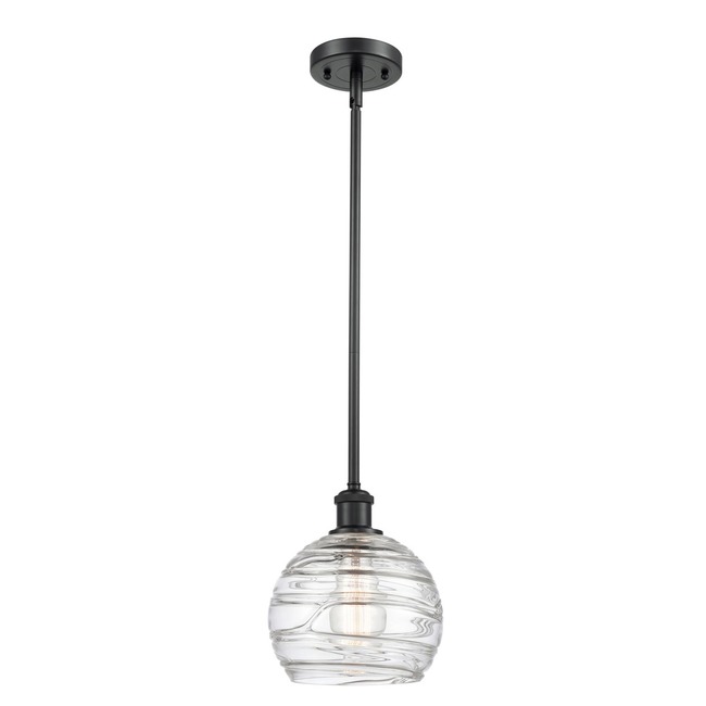 Athens Deco Swirl Stem Hung Pendant by Innovations Lighting