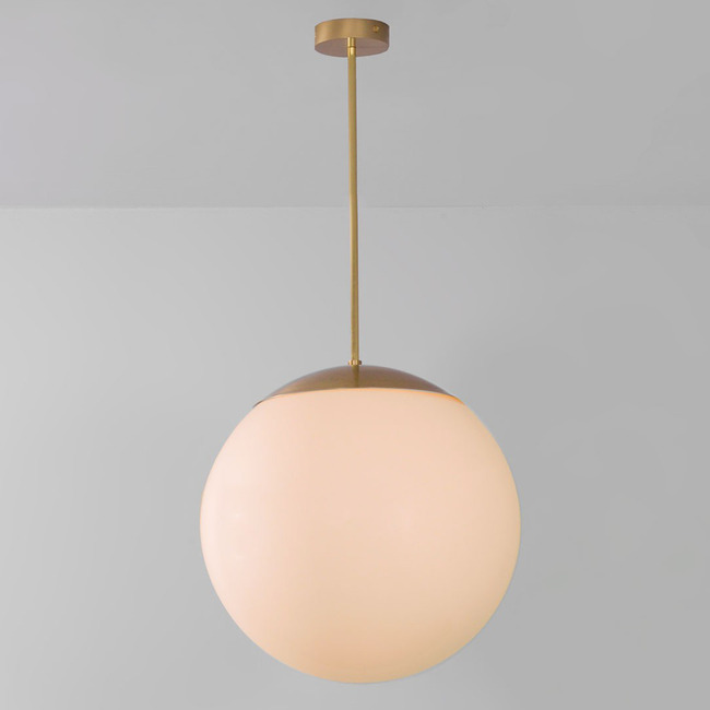 Glass Globe Opal Pendant - Discontinued Model by Schwung Home