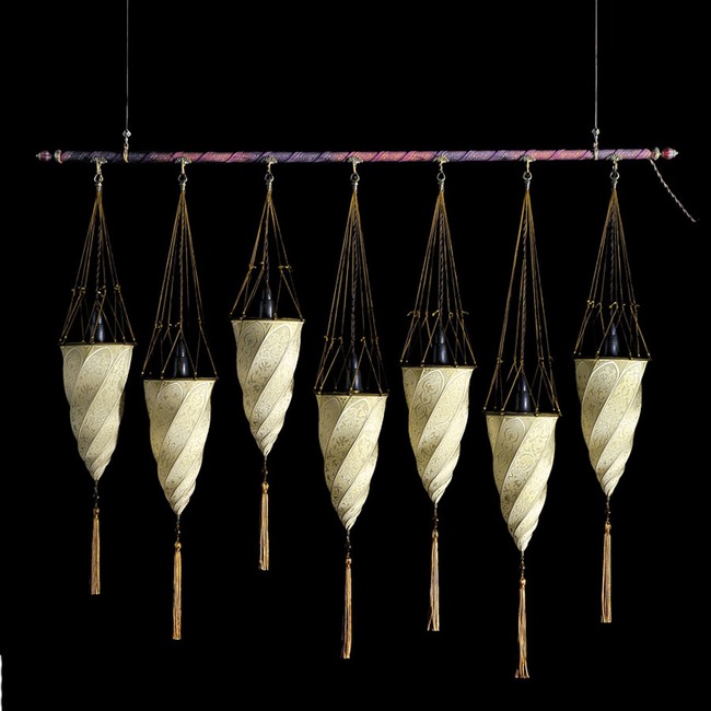Cesendello Silk Rod Pendant by Venetia Studium