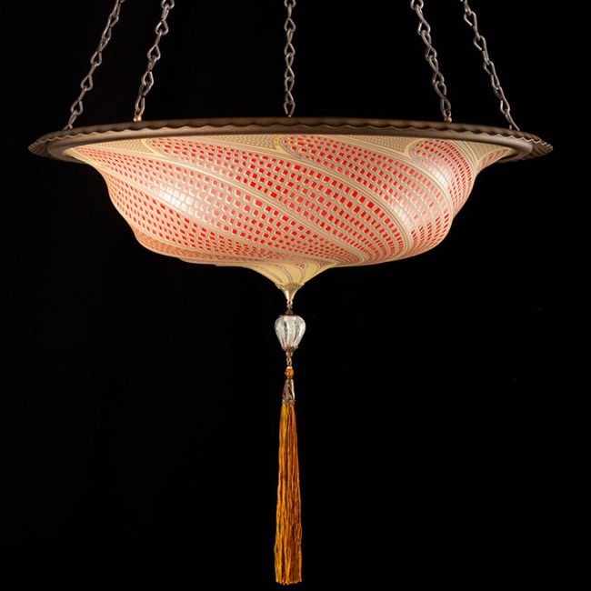 Scudo Saraceno Glass Pendant by Venetian Designs