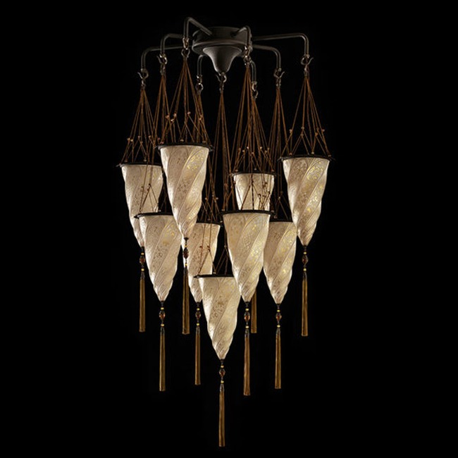 Cesendello Glass Multi Light Pendant by Venetia Studium