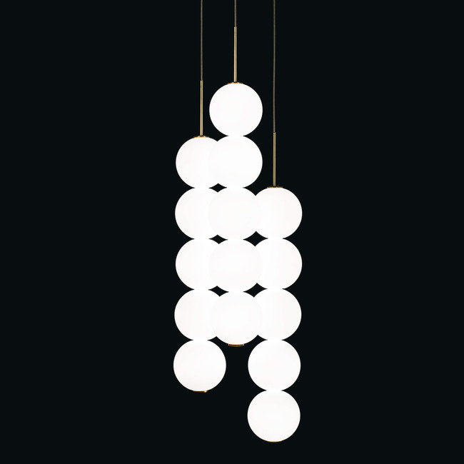 Abacus 3-Light Multi Light Pendant by Terzani USA