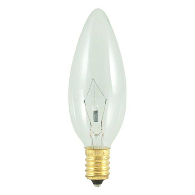 B10 Torpedo E14 Base 25W 130V 30-PACK by Bulbrite