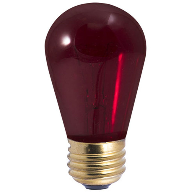 S14 Med Base Filament Specialty Bulb 11W 130V 25-PACK by Bulbrite