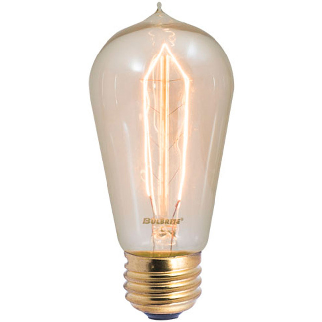 ST18 Med Base Antique Hairpin Filament 40W 120V 2200K 4-PACK by Bulbrite
