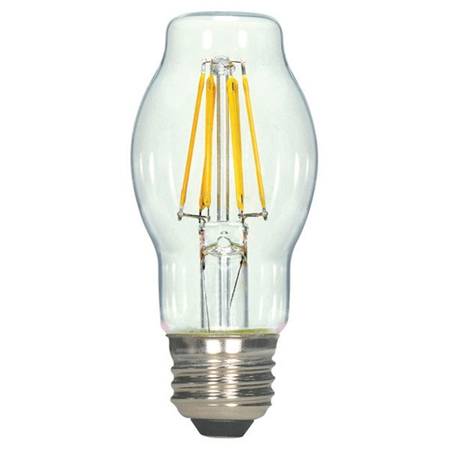 BT15 Filament Med Base 4.5W 120V Clear 2-PACK by Satco