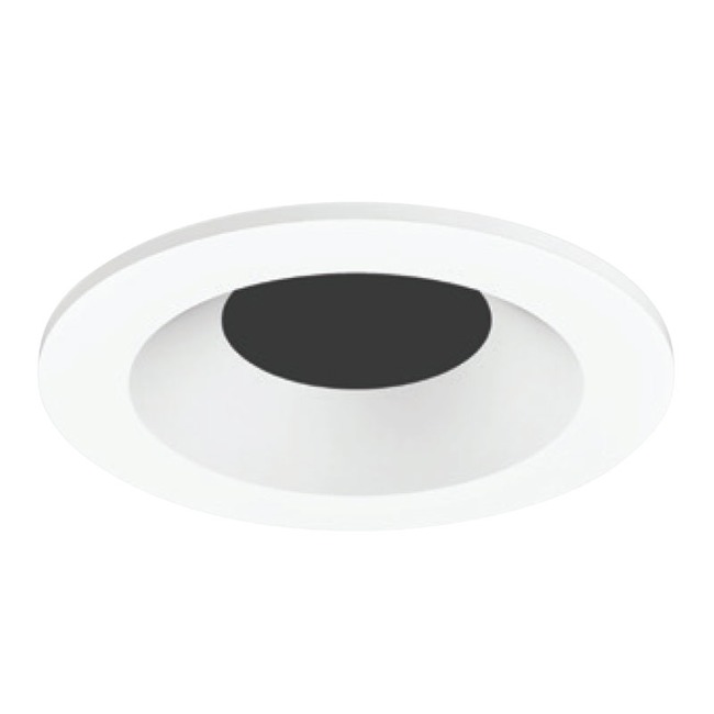 Entra 3IN Round Bevel Trim with Shower Solite Lens by Visual Comfort Architectural