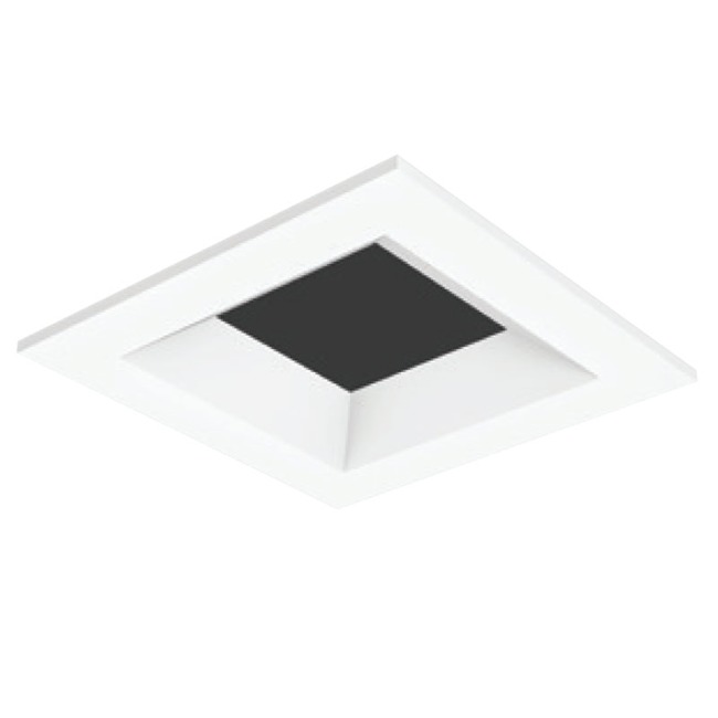 Entra 3IN Square Bevel Trim with Shower Solite Lens by Visual Comfort Architectural