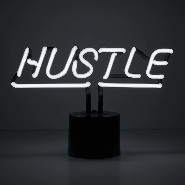 Neon Light Hustle Desk Lamp By Amped Co Nl Hustle Neon Light Hustle Desk Lamp By Amped Co Nl Hustle