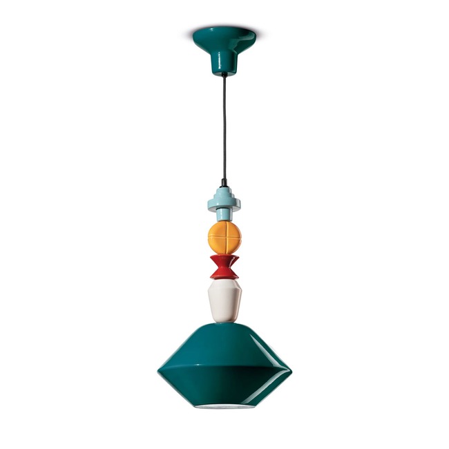 Lariat Jewel Pendant by Ferroluce